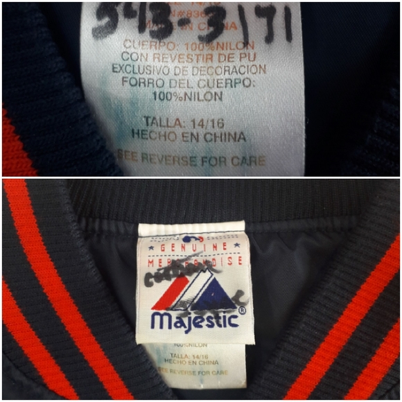 Vintage Cleveland Indians Jacket -Chief wahoo - Picture 12 of 16